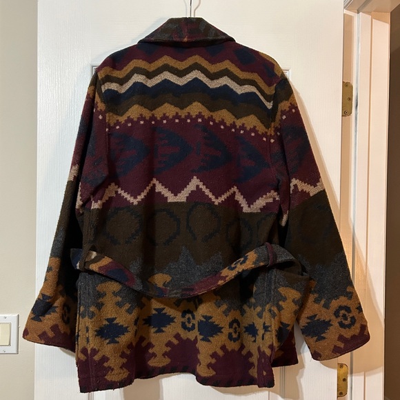 Vintage Aztec SouthWestern Coat - Picture 3 of 9